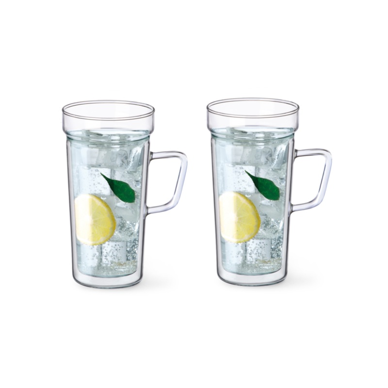 2 Piece Dual Glass Set