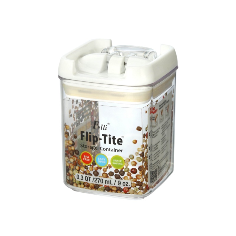 270ml Acrylic Flip Tite Storage Container