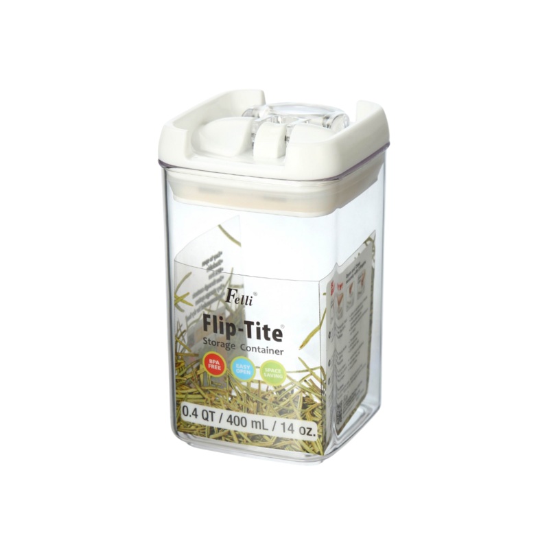 400ml Acrylic Flip Tite Storage Container