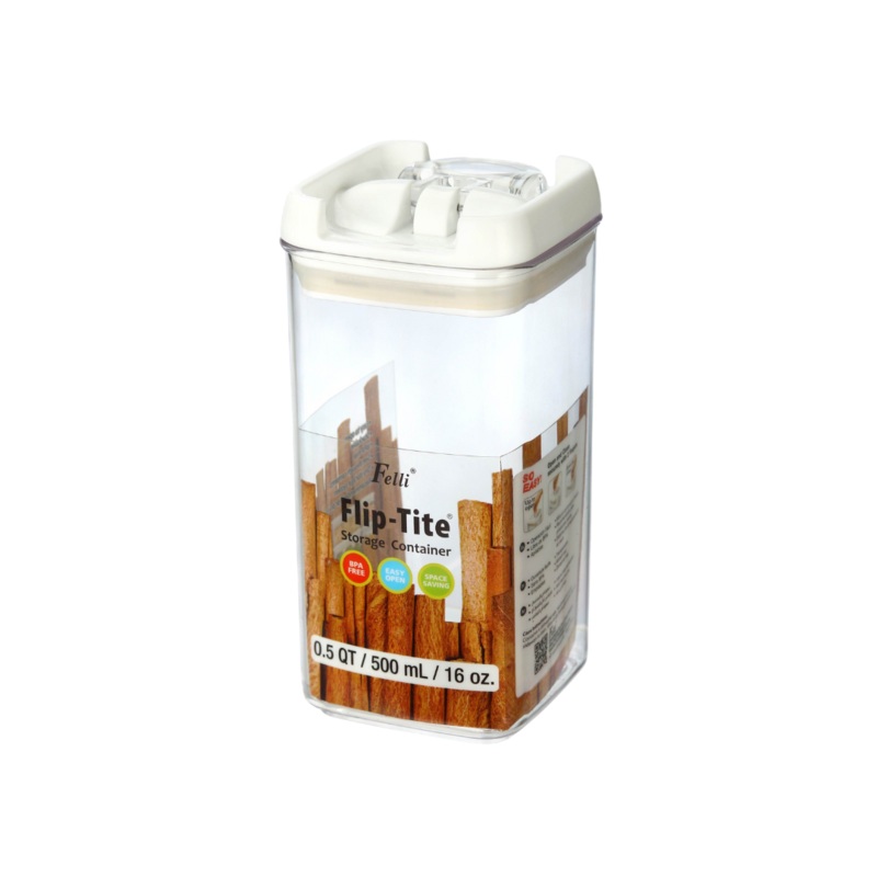 500ml Acrylic Flip Tite Storage Container