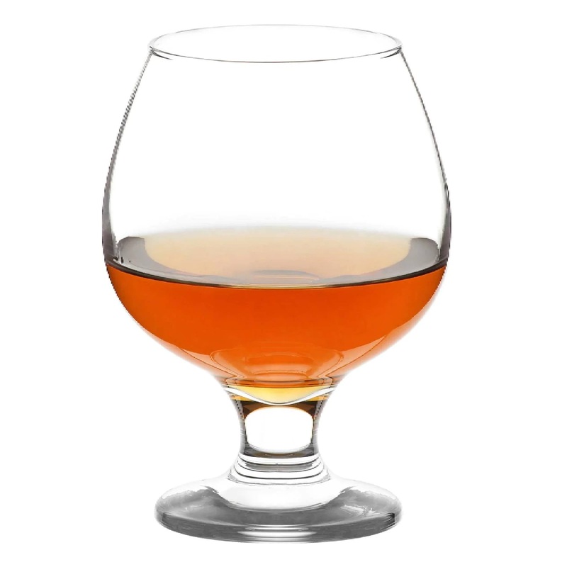 24 Piece 390ml Misket Cognac Glass
