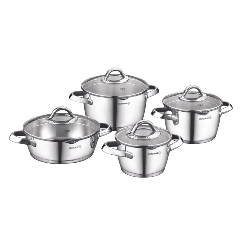8 Piece Stara Cookware Pot Set