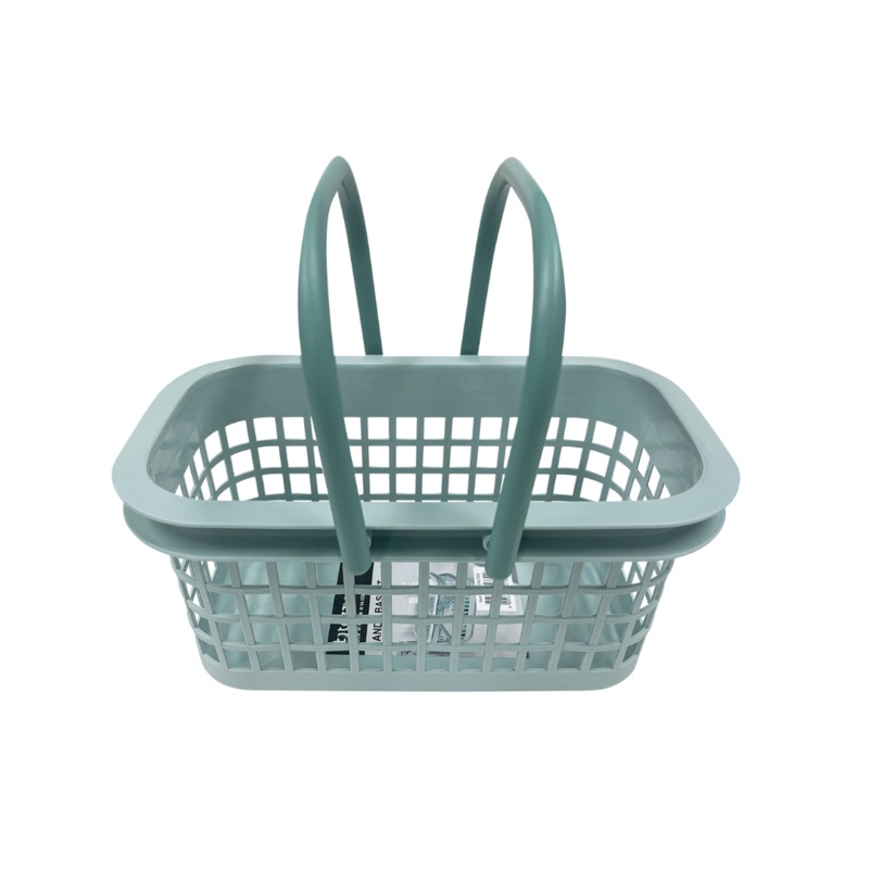 Light Green Handy Basket With Handle
