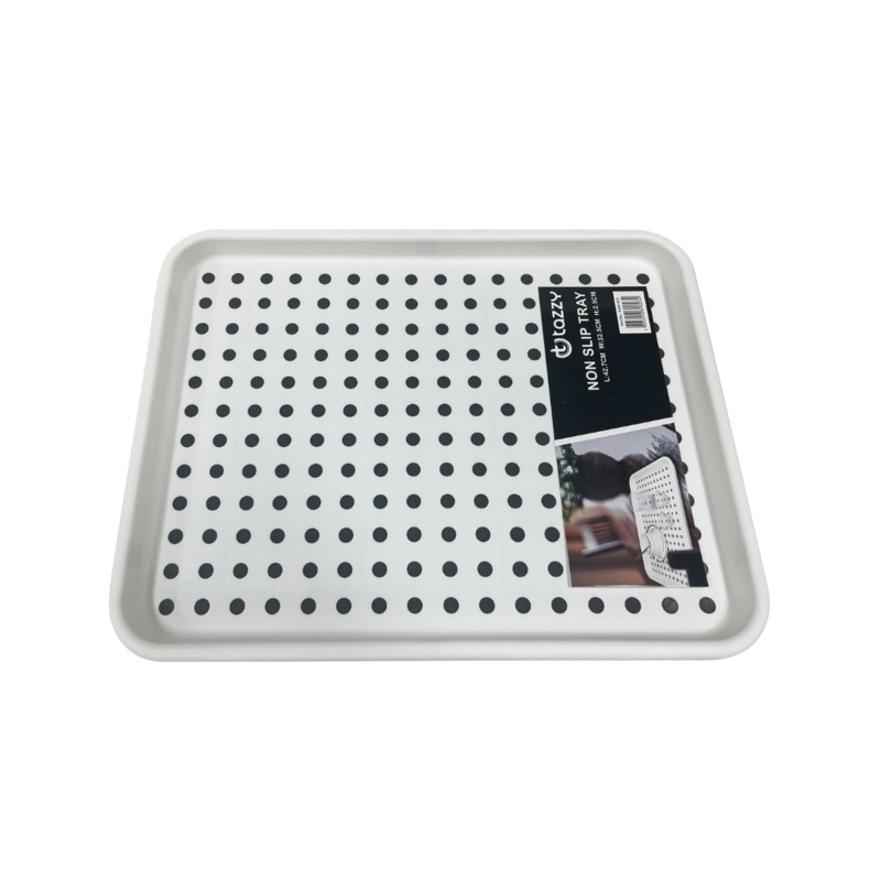 Plastic White Non Slip Tray