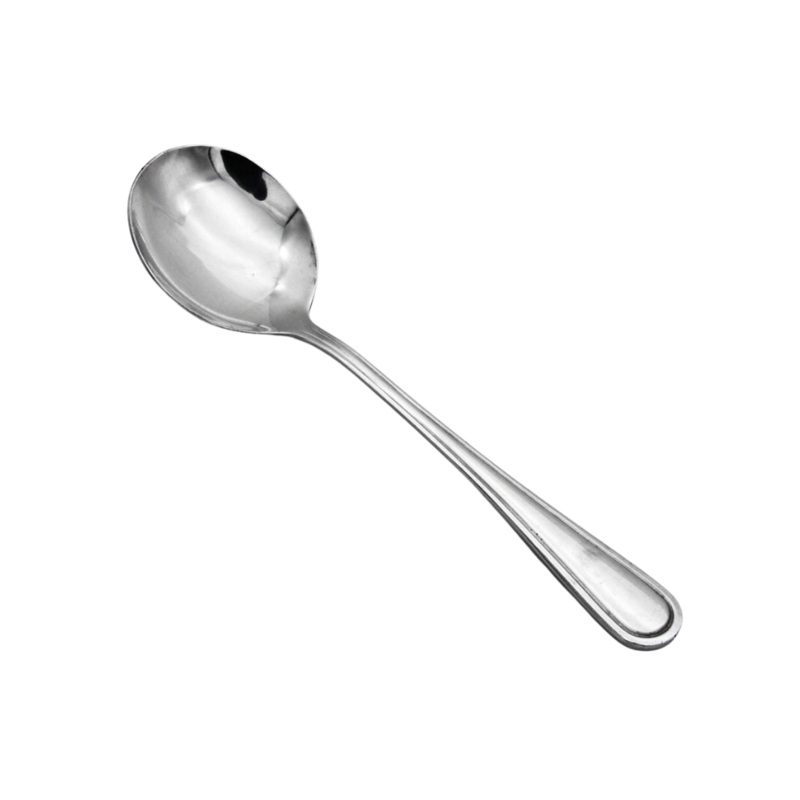 12 Piece 880 18-0 Stainless Steel Soup Spoon