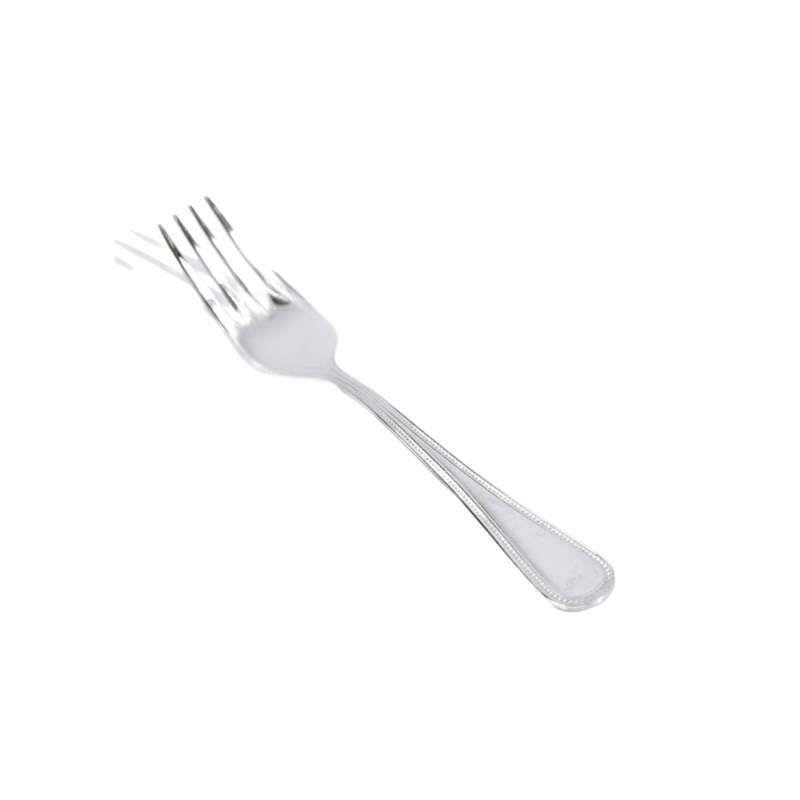 12 Piece Bead 18-0 Stainless Steel Dessert Fork