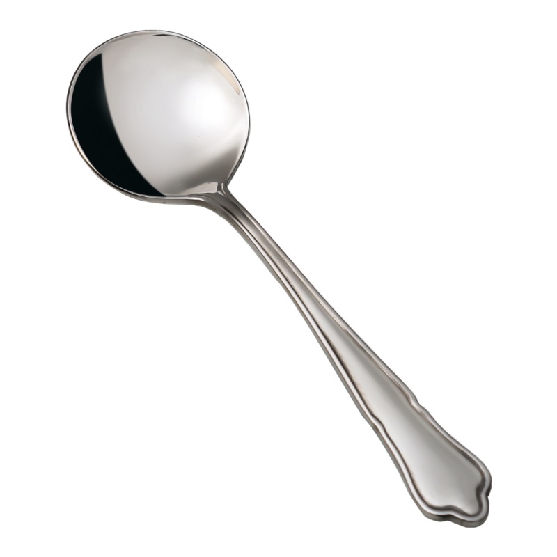 12 Piece Dubarry 18-10 Stainless Steel Soup Spoon