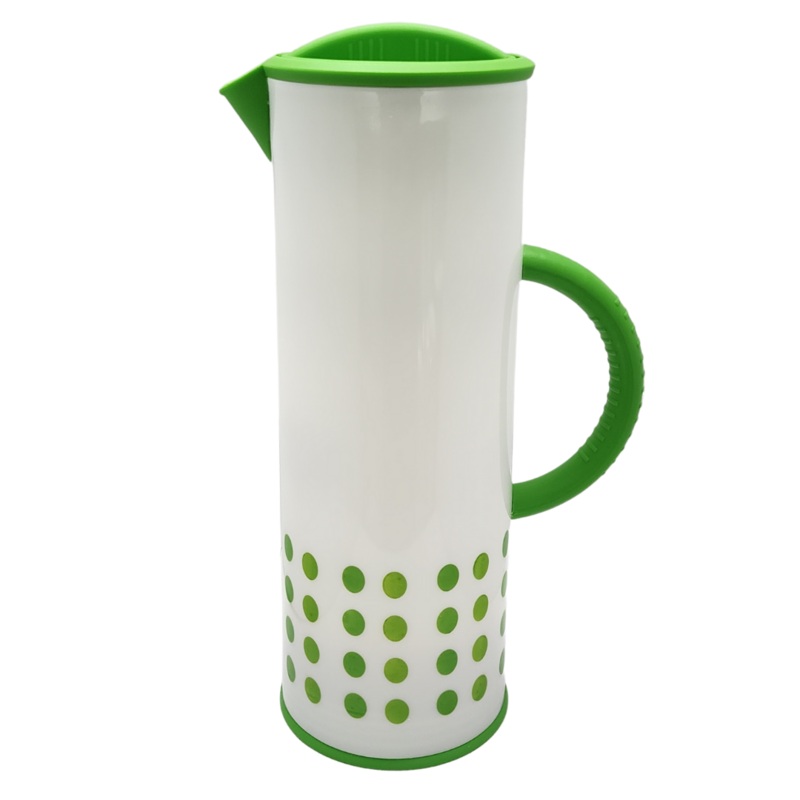 1 Litre Dot Flask Green