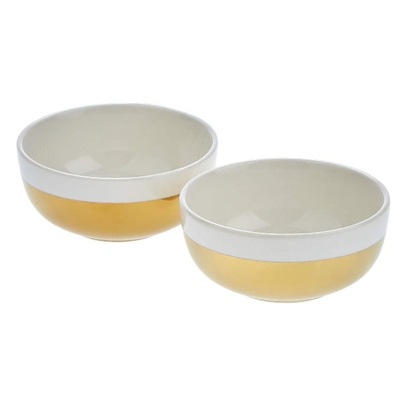 2 Piece Adorn Gold Dipping Bowl Set
