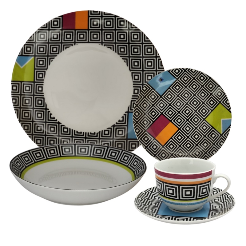 20 Piece Rogue Round Dinner Sets