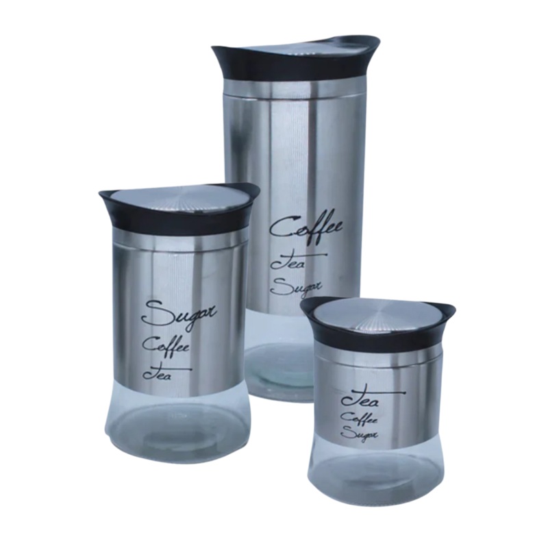 3 Piece Canister Set