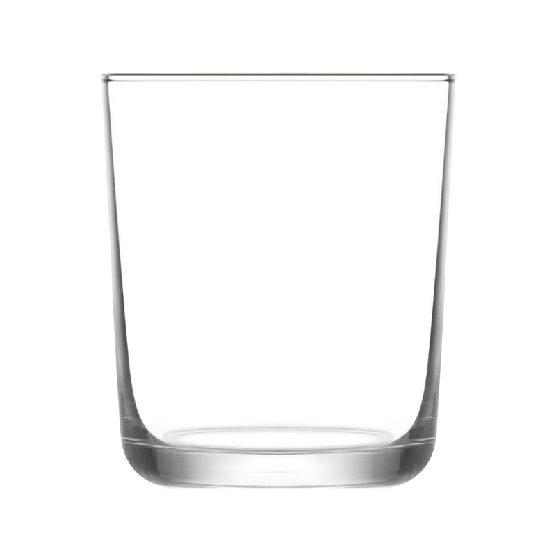 48 Piece 360ml Aos Clear Whisky Glass