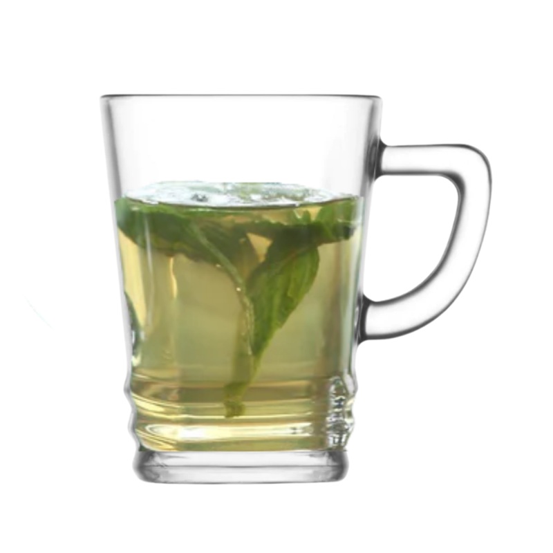 6 Piece 225ml Elegan Coffee Glass