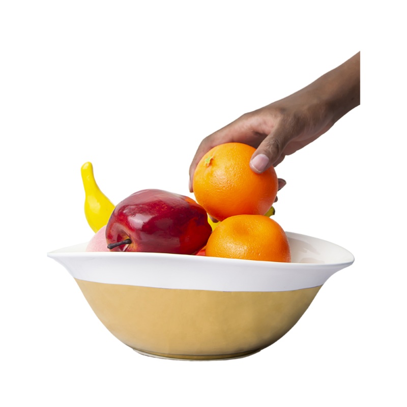 Adorn Gold Serving Bowl