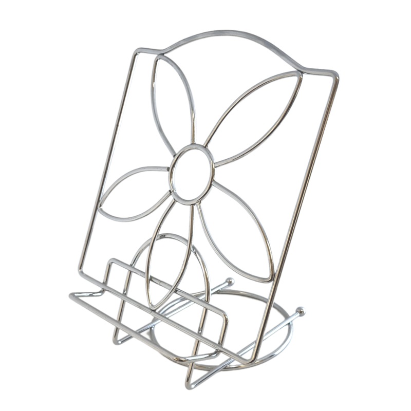 Flower Recipe Book Holder