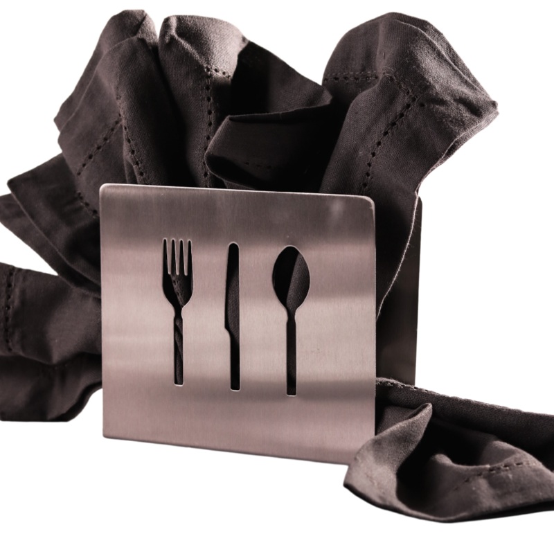 Stainless Steel Large Napkin Holder