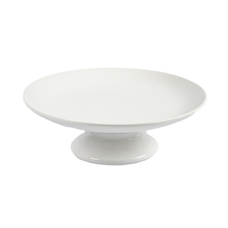 12 Inch White Cake Stand