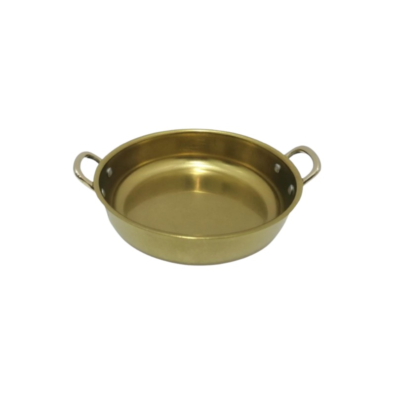 15.5cm Vintage Gold Pvd Round Dish