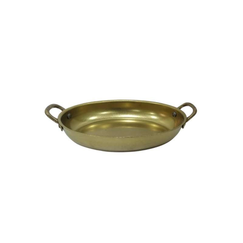 18.5cm Vintage Gold Pvd Oval Dish