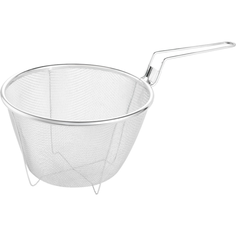 18cm Round Fryer Basket With Handle