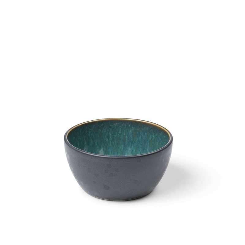 Bowl 10 cm black/green BITZ