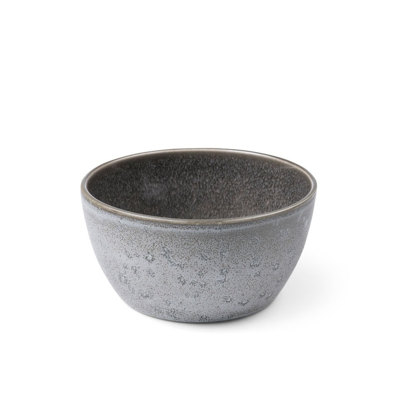 Bowl 14 cm grey/grey BITZ