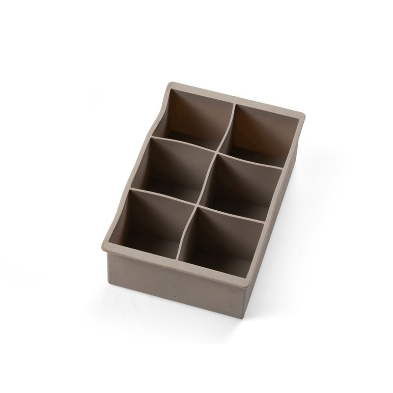 Ice cube tray large grey