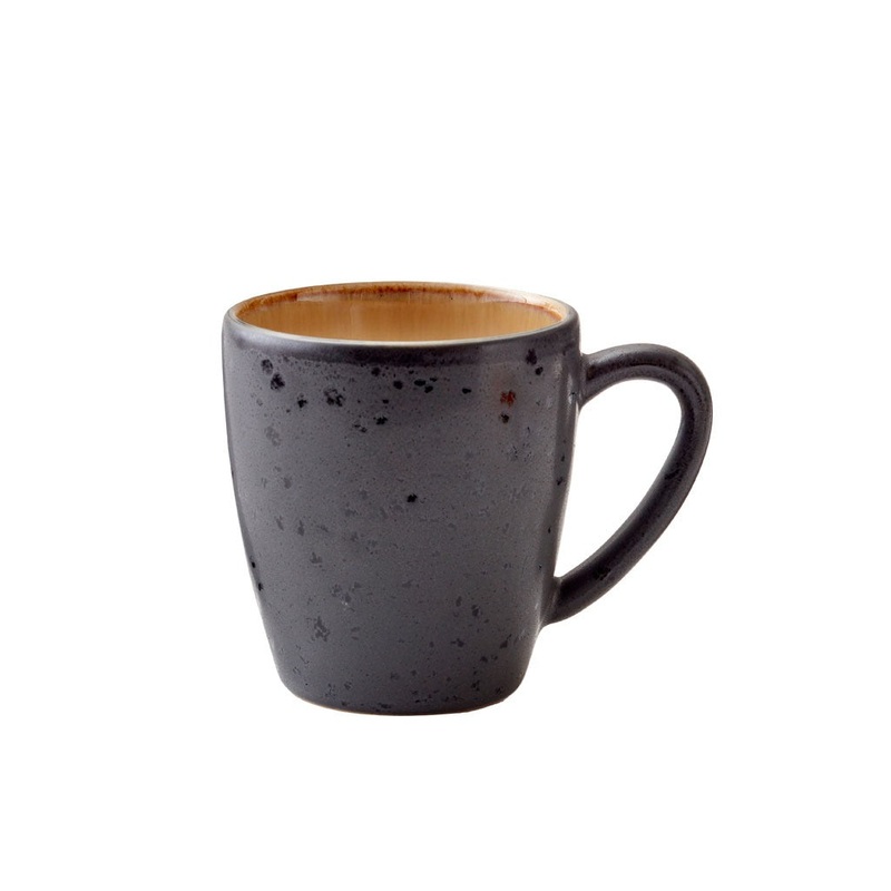 Mug 19 cl Black/amber BITZ