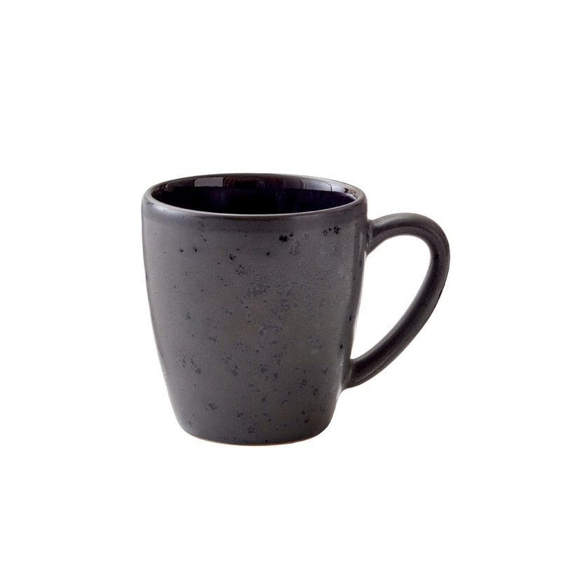 Mug 19 cl Black/dblue BITZ