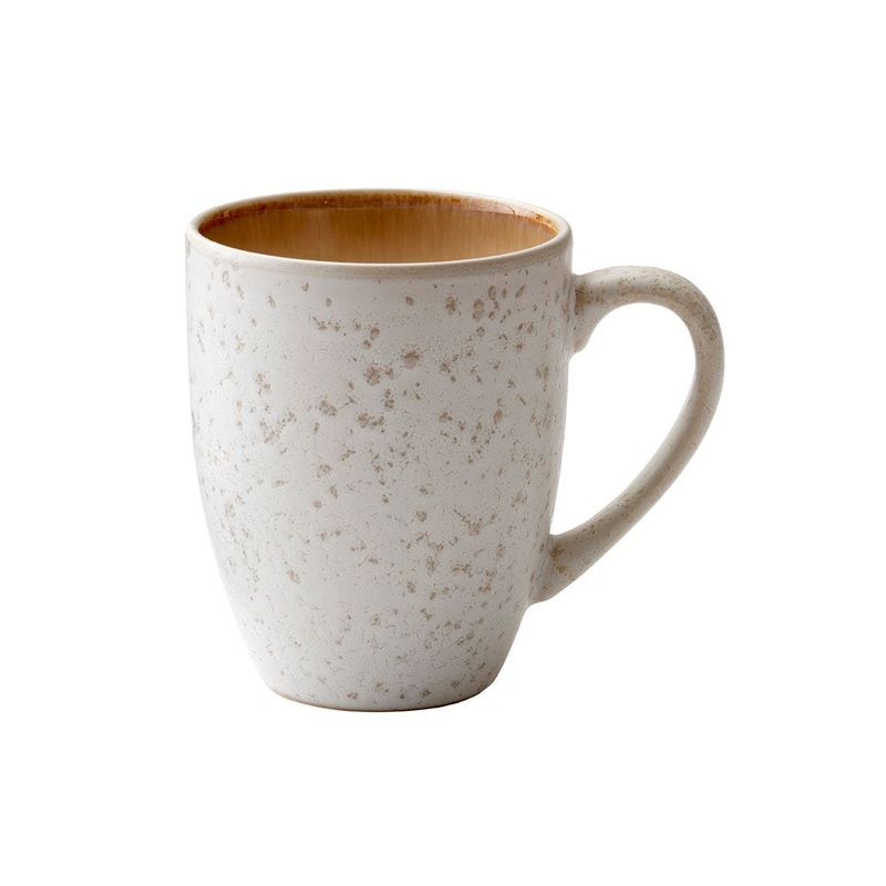 Mug 30cl Cream/cream BITZ
