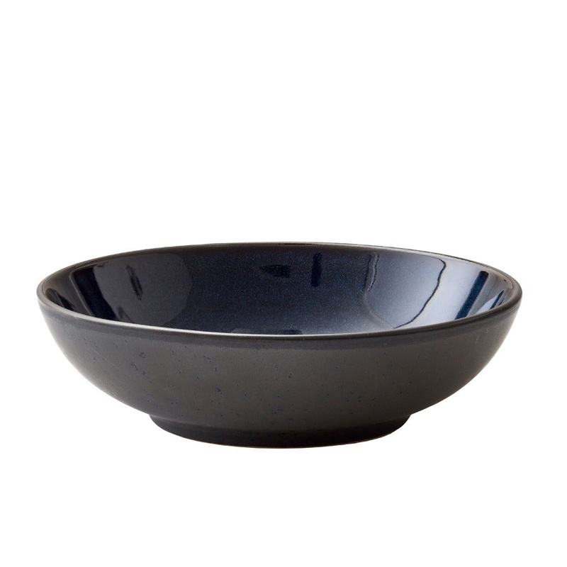 Pasta bowl 20cm Black/darkblue BITZ