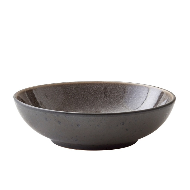 Pasta bowl 20cm Black/grey BITZ