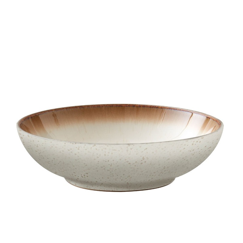 Pasta bowl 20cm Cream/cream BITZ