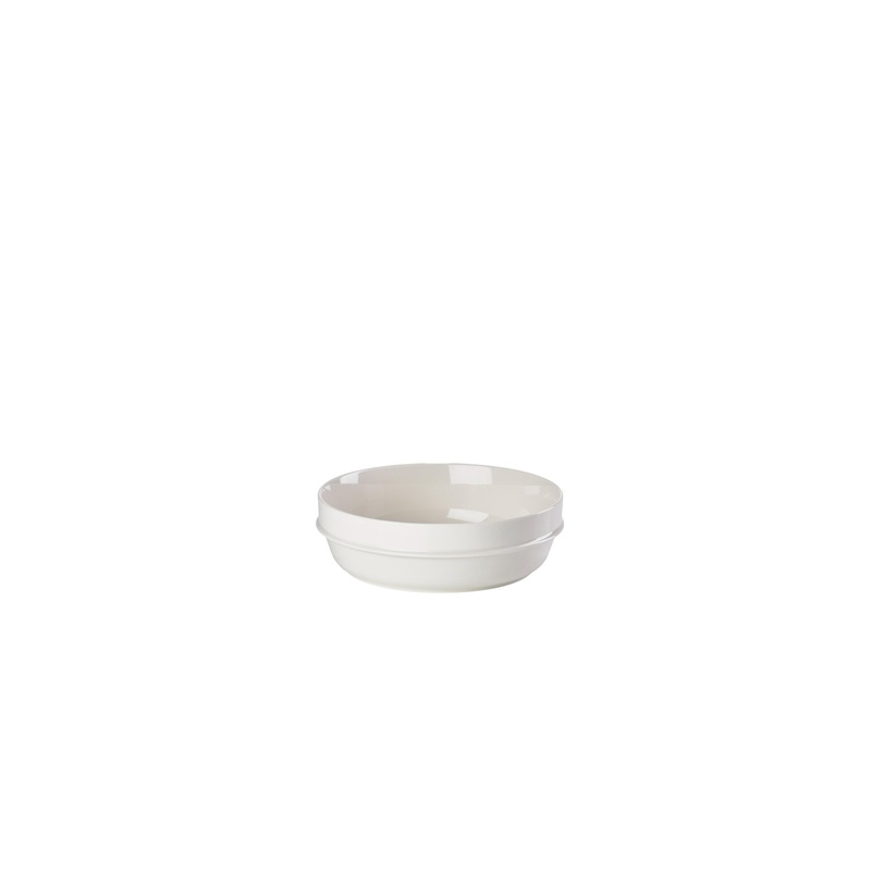 Pasta bowl Eau 0,9 liter 20 cm Offwhite Porcelain