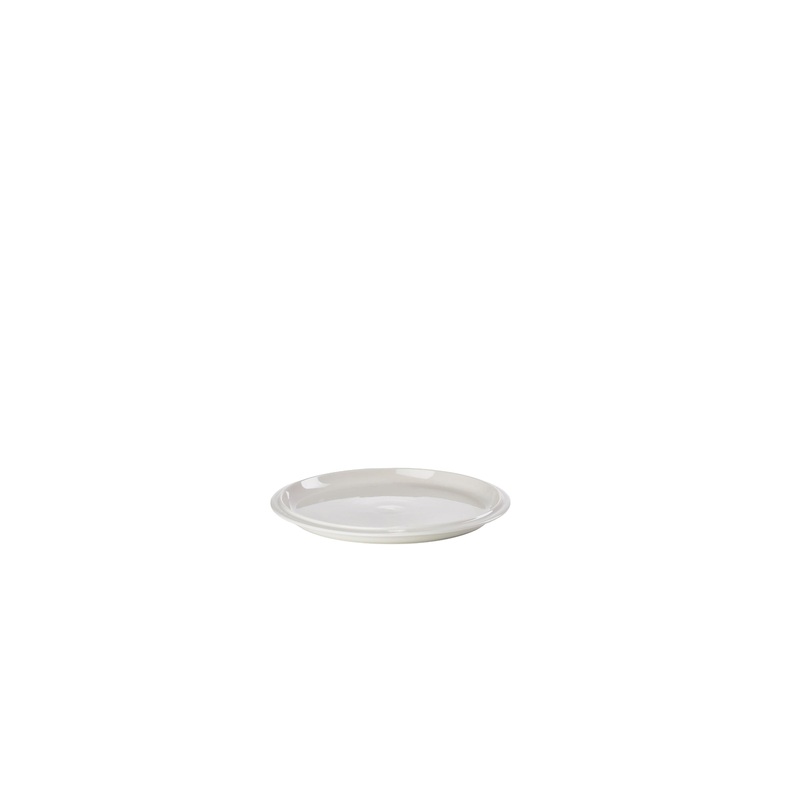 Plate Eau 20 cm Offwhite Porcelain