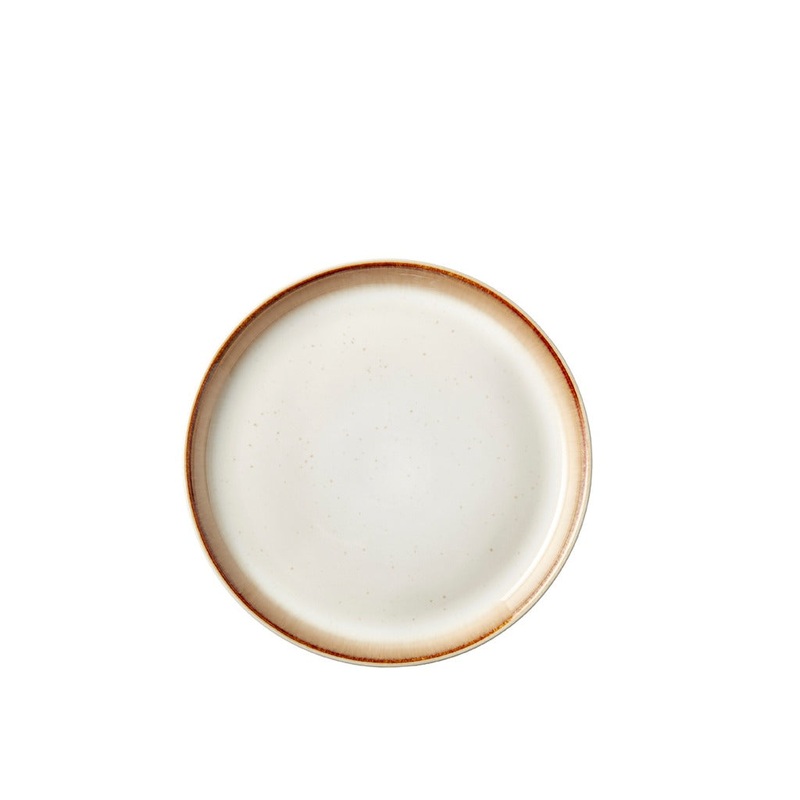Plate Gastro 17cm Cream/cream BITZ