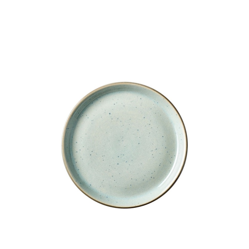 Plate Gastro 17cm Grey/Light blue BITZ