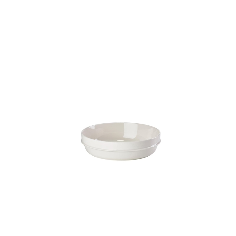Salad bowl Eau 1,4 liter 24 cm Offwhite Porcelain