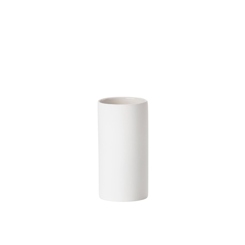 Toothbrush Mug Solo White