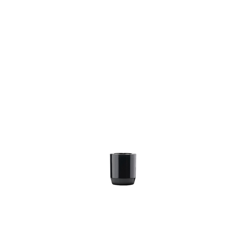 Toothbrush mug Suii 9cm Black