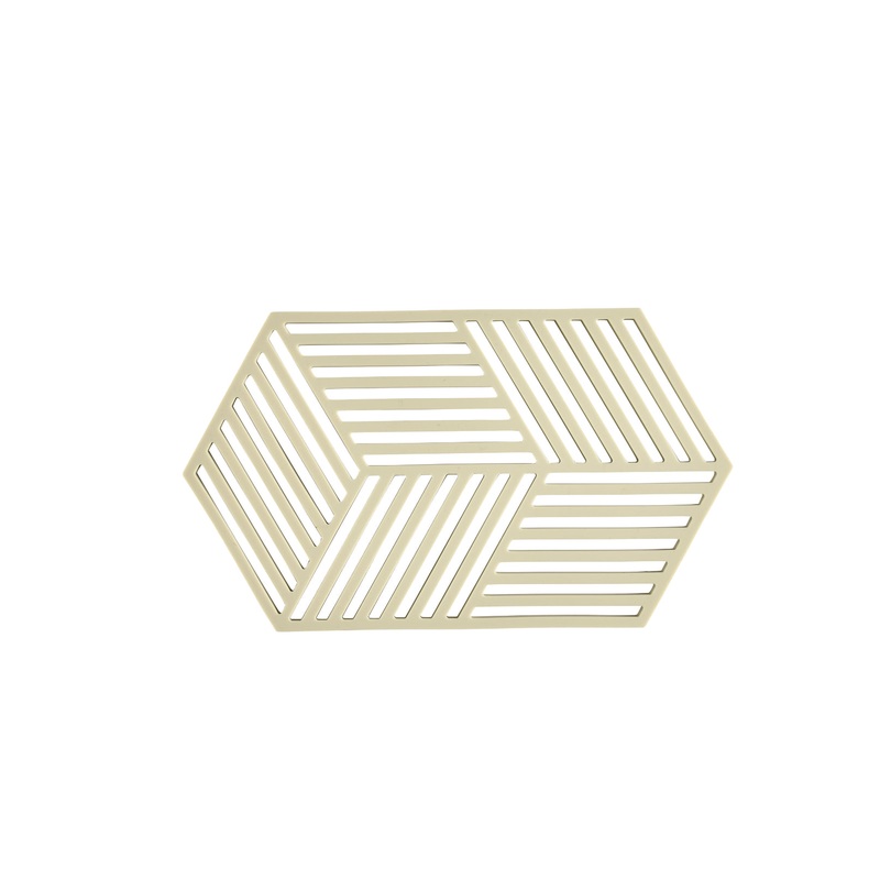 Trivet Hexagon Pear L24