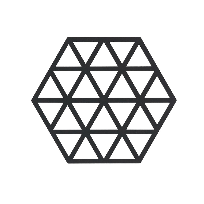 Trivet Triangles Black