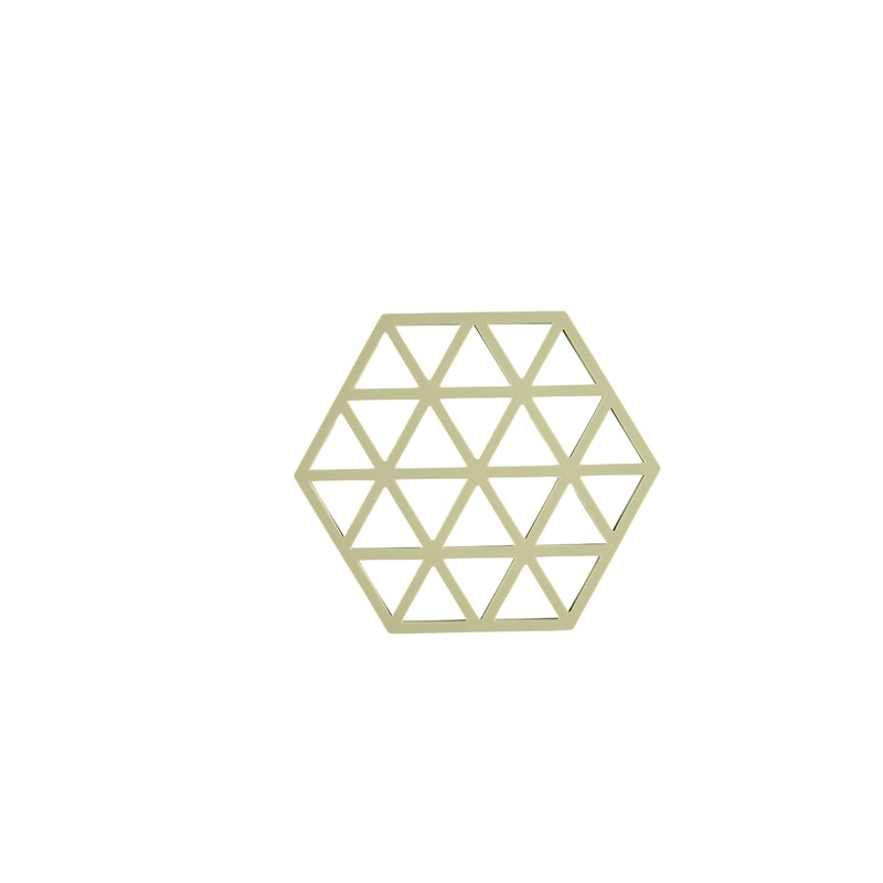 Trivet Triangles Matcha Green