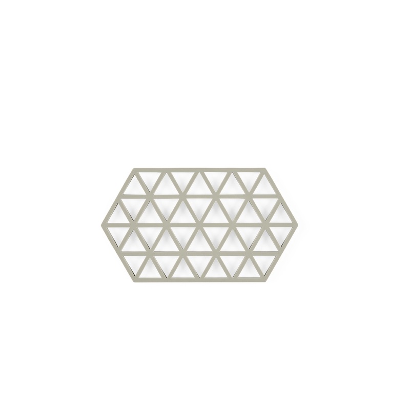Trivet Triangles Mud L24