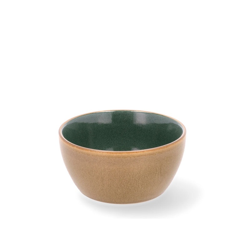 Bowl Wood 12 cm Wood/Forest Stoneware