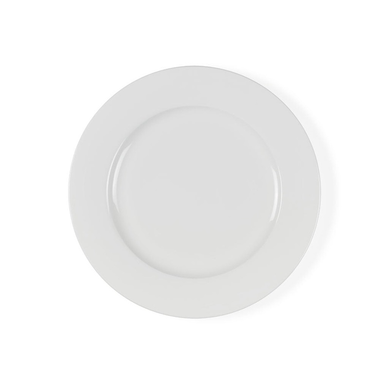 Dinner Plate 27cm White Porcelain
