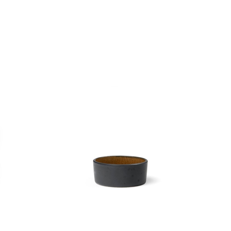 Minibowl 7,5cm black/amber BITZ