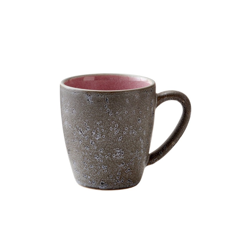 Mug 19 cl Grey/Light pink BITZ
