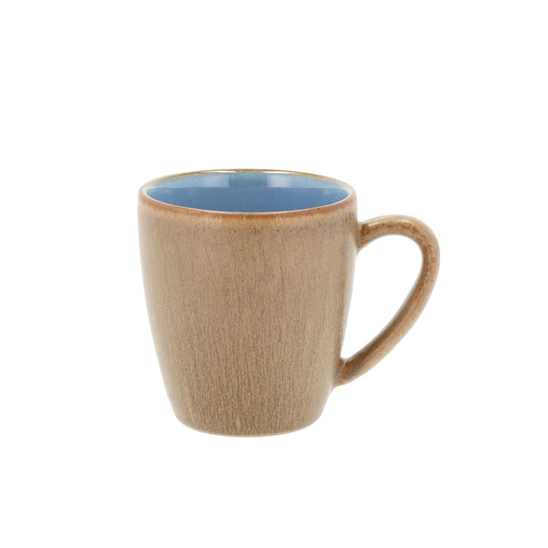 Mug Wood 19 cl Wood/Ocean Stoneware