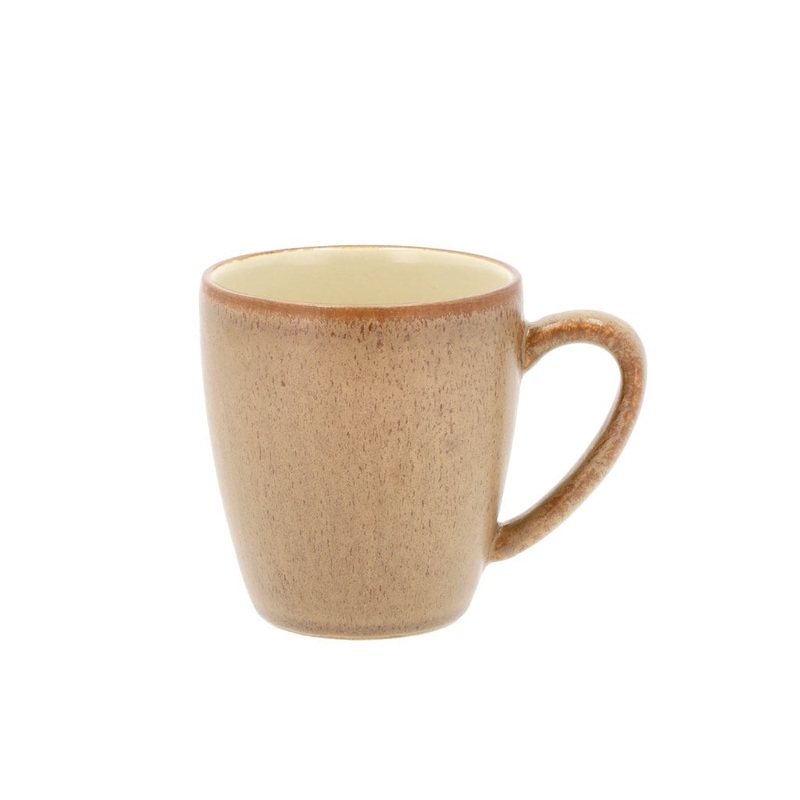 Mug Wood 19 cl Wood/Sand Stoneware